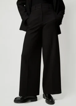 Vanilia Wafel Structuur Pantalon<Vrouw Basics