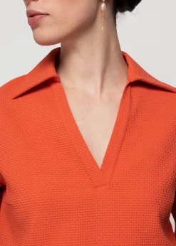 Vanilia Wafel Structuur Polo<Vrouw Two-Pieces